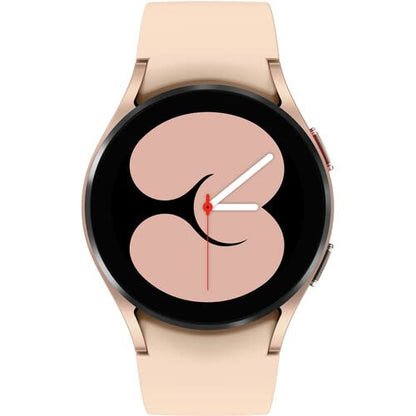 Samsung Electronics Galaxy Watch 4 40mm Smartwatch with ECG Monitor Tracker for Health Fitness Running Sleep Cycles GPS Fall Detection Bluetooth US Version - (Renewed) (Pink Gold)